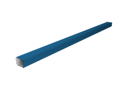 Труба гофрированная Vortex в2 76х102х3000мм RAL 5005 сигнальный синий GL 220173