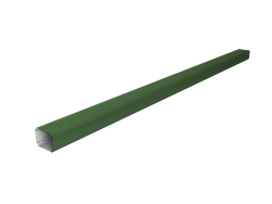 Труба гофрированная Vortex в2 76х102х3000мм RAL 6002 лиственно-зеленый GL 456207