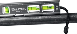 KRAFTOOL  BILLET, 8 в 1, 20 см, точность 0.3 мм/м, 4 глазка, брусковый магнитный уровень (34790) 34790
