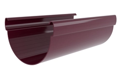Желоб Дизайн 135 ПВХ Grand Line 3м бордо (RAL 3005) GL 422316