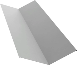 Планка ендовы верхней 145х145 Grand Line 0,45 Drap ТХ RAL 7047 телегрей 4 (2м) GL 805114