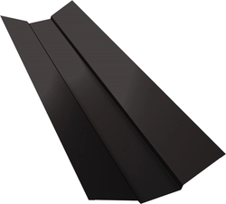 Планка ендовы верхней 95х80х95 Grand Line 0,5 Drap RR 32 темно-коричневый (3м) GL 705002