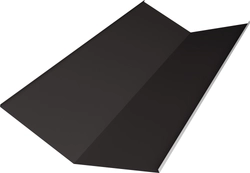Планка ендовы нижней 300х300 Grand Line 0,45 Drap ТХ RR 32 темно-коричневый (2м) GL 486331