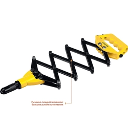 STAYER  PRO-FIX, 3.2 - 6.4 мм, рычажно-складной заклепочник, Professional (3115) 3115_z01