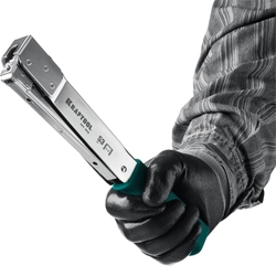 KRAFTOOL  HAMMER TACKER, тип 53 (A/10/JT21) 23GA (6 - 10 мм), высокоскоростной стальной скобозабиватель (3153) 3153