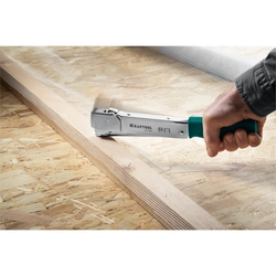 KRAFTOOL  HAMMER TACKER, тип 53 (A/10/JT21) 23GA (6 - 10 мм), высокоскоростной стальной скобозабиватель (3153) 3153