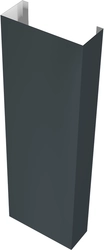 Полустолб для С21 0,45 Drap с пленкой RAL 7016 антрацитово-серый (1,8м) GL 361552