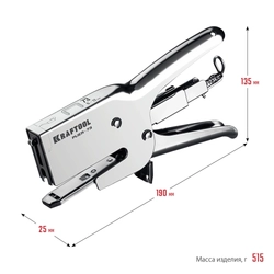KRAFTOOL  HD-73, (6 - 12 мм), мощный стальной плайер (3173) 3173