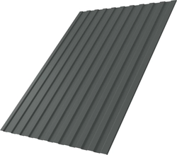 Профнастил С8A в01 Grand Line 0,45 ПЭ с пленкой RAL 7005 мышино-серый GL 109756