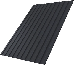 Профнастил С8A в02 Grand Line 0,5 Сатин RAL 7024 мокрый асфальт GL 253826