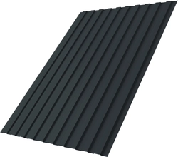 Профнастил С8B в03 Grand Line 0,45 Drap RAL 7016 антрацитово-серый GL 806556
