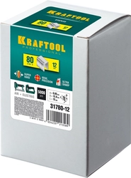 KRAFTOOL  тип 21GA (80/Pr A/Senco AT) 12 мм, 5000 шт, скобы для степлера (31780-12) 31780-12