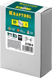 KRAFTOOL  тип 21GA (80/Pr A/Senco AT) 6 мм, 5000 шт, скобы для степлера (31780-6) 31780-6