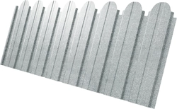Профнастил C10B фигурный Grand Line 0,45 Zn GL 806068
