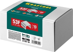 KRAFTOOL  тип 20GA (53F/D/056) 10 мм, 5000 шт, скобы для степлера (31787-10) 31787-10