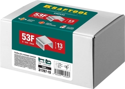 KRAFTOOL  тип 20GA (53F/D/056) 13 мм, 5000 шт, скобы для степлера (31787-13) 31787-13