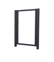 Калитка Жалюзи Texas 2,0х1 RAL 7024 без заполнения (ламель150 мм) GL 399672