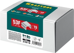 KRAFTOOL  тип 20GA (53F/D/056) 19 мм, 5000 шт, скобы для степлера (31787-19) 31787-19