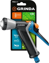 GRINDA  BM-R, плавная регулировка, курок сзади, металлический с TPR, поливочный пистолет, PROLine (8-427311) 8-427311_z02