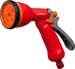 GRINDA  P-8, 8 режимов, курок сзади, пластиковый, поливочный пистолет (8-427370) 8-427370_z02