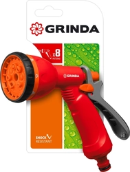 GRINDA  P-8, 8 режимов, курок сзади, пластиковый, поливочный пистолет (8-427370) 8-427370_z02