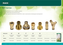 RACO  PROFI, 3/4″, с внутренней резьбой, из латуни, штуцерный адаптер (4246-55012B) 4246-55012B