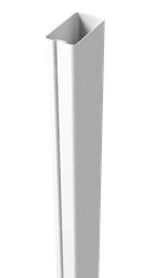 Труба 40х20х1,0х3000 RAL 9003 GL 695059