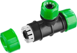 РОСТОК  RW-X2, 1/2″ х 3/4″ х 3/4″, пластик ABS, цанговый тройник (426371) 426371