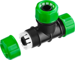 РОСТОК  RW-34, 3/4″ х 3/4″ х 3/4″, пластик ABS, цанговый тройник (426372) 426372