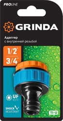 GRINDA  TI-U, 1/2″ x 3/4″, с внутренней резьбой, штуцерный адаптер, PROLine (8-426405) 8-426405_z01