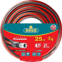 RACO  PREMIUM, 3/4″, 25 м, 35 атм, пятислойный, усиленный двумя слоями армирования, поливочный шланг (40300-3/4-25) 40300-3/4-25_z01