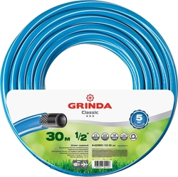 GRINDA  Classic, 1/2″, 30 м, 25 атм, трёхслойный, армированный, сетчатое армирование полиамидной нитью, поливочный шланг (8-429001-1/2-30) 8-429001-1/2-30_z02