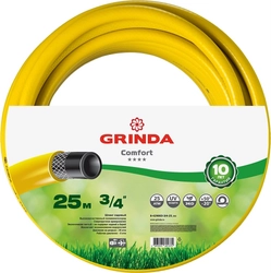 GRINDA  Comfort, 3/4″, 25 м, 25 атм, трёхслойный, армированный, поливочный шланг (8-429003-3/4-25) 8-429003-3/4-25_z02