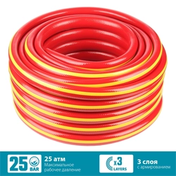 GRINDA  EXPERT 3, 1″, 25 м, 25 атм, трёхслойный, армированный, поливочный шланг, PROLine (8-429005-1-25) 8-429005-1-25_z01