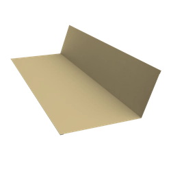 Планка примыкания 150х250 Grand Line 0,45 ПЭ с пленкой RAL 1014 слоновая кость (3м) GL 466745