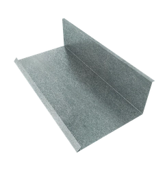 Планка примыкания нижняя к трубе 130х240 Grand Line 0,5 Zn (3м) GL 650640