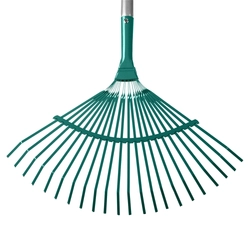 GRINDA  PR-40 ALU, 440 х 250 х 1630 мм, 22 плоских зубца, алюминиевый черенок, веерные грабли, PROLine (39586) 39586