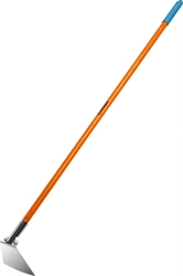 GRINDA  PH-180 FIBER, 180 х 125 х 1360 мм, нержавеющая сталь, трапециевидный профиль, фибергласовый черенок, мотыга, PROLine (39592) 39592