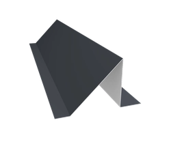 Планка снегозадержания малая Grand Line 0,45 Drap ТХ RAL 7024 мокрый асфальт (2м) GL 534587