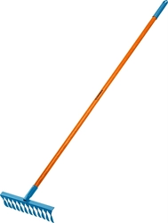 GRINDA  PR-12T FIBER, 380 х 100 х 1530 мм, 12 витых зубцов, углеродистая сталь, фибергласовый черенок, PROLine (39654) 39654