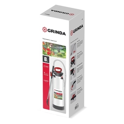 GRINDA TS-8, 8 л, широкая горловина, устойчивое днище, переносной опрыскиватель (8-425117) zb  8-425117_z03