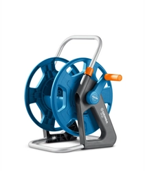 GRINDA HR-60, для шлангов 60м x 1/2″ и 30м х 3/4″, стальные опоры, пластиковый барабан, катушка для шлангов ProLine (428451) zb  428451