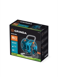 GRINDA HR-60, для шлангов 60м x 1/2″ и 30м х 3/4″, стальные опоры, пластиковый барабан, катушка для шлангов ProLine (428451) zb  428451