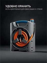 GRINDA COMPACT, шланг 10м x 5/16″ в пластиковом корпусе, поливочный набор 4 предм., соединит. шланг 1/2″х1,5м, набор поливочный мини ProLine (428480) zb  428480