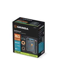 GRINDA COMPACT, шланг 10м x 5/16″ в пластиковом корпусе, поливочный набор 4 предм., соединит. шланг 1/2″х1,5м, набор поливочный мини ProLine (428480) zb  428480