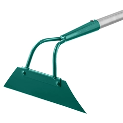 GRINDA PH-215 ALU, 215 х 65 х 1465 мм, трапециевидный профиль, углеродистая сталь, антикор. покрытие, алюминиевый черенок, мотыга, PROLine (39595) zb  39595