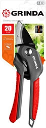GRINDA G-24, 200 мм, с двухкомпонентными рукоятками, контактный секатор (423124) zb  423124