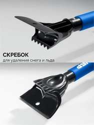 ЗУБР телескопическая щётка с поворотной головой и водосгоном от снега автомобильная, 910-1300 мм, Профессионал (61060-150) zb  61060-150_z01