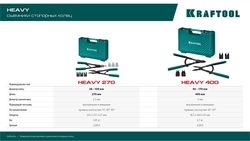 KRAFTOOL HEAVY 270 внешний/внутренний, съемник стопорных колец (22814) zb  22814