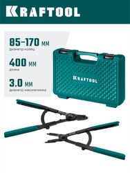 KRAFTOOL HEAVY 400 внешний/внутренний, съемник стопорных колец (22815) zb  22815